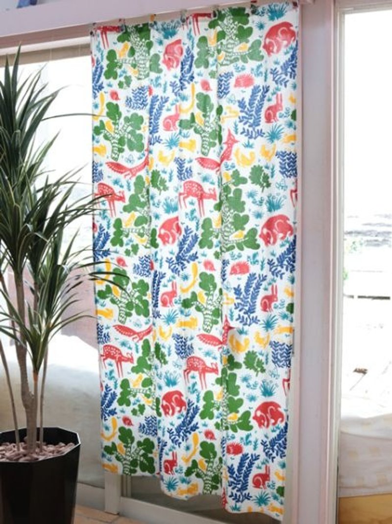 【預購中】☼森林動物窗簾☼(三色) - 裝飾/擺設  - 棉．麻 多色