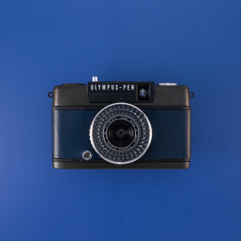 ヴィンテージ OLYMPUS PEN EE-3 Midnight ミッドナイト - 相機/拍立得/底片相機 - 其他金屬 藍色