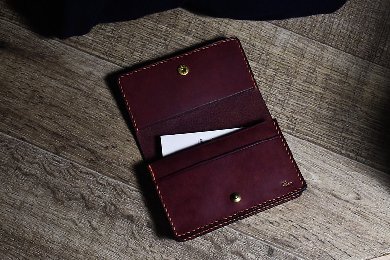 【客製化禮物 】 皮革名片夾・客製化禮物設計 - 卡片套/卡片盒 - 真皮 多色