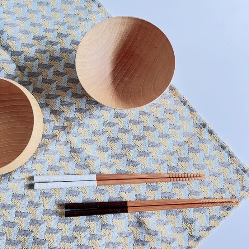 BISQUE 客用防滑天然竹筷5入組 - 筷子/筷架 - 竹 