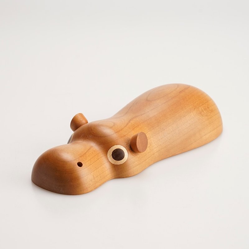 Weiyi Design / Hippo-Xiaohe - 置物 - 木製 カーキ