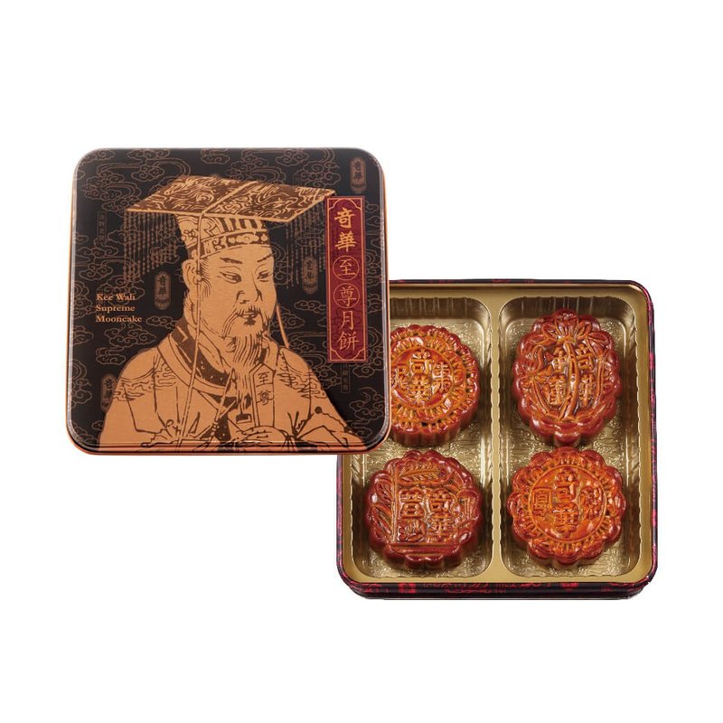 奇華餅家-幸運中秋禮盒(中秋檔期販售) - 蛋糕/甜點 - 其他材質 咖啡色