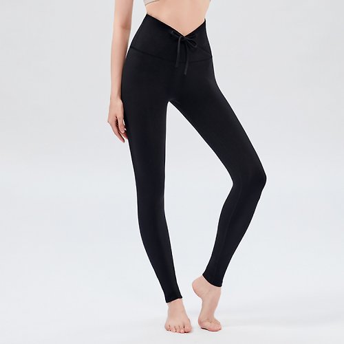 HAKA Active TITIRO Legging 高腰透氣緊身瑜伽褲 (黑)