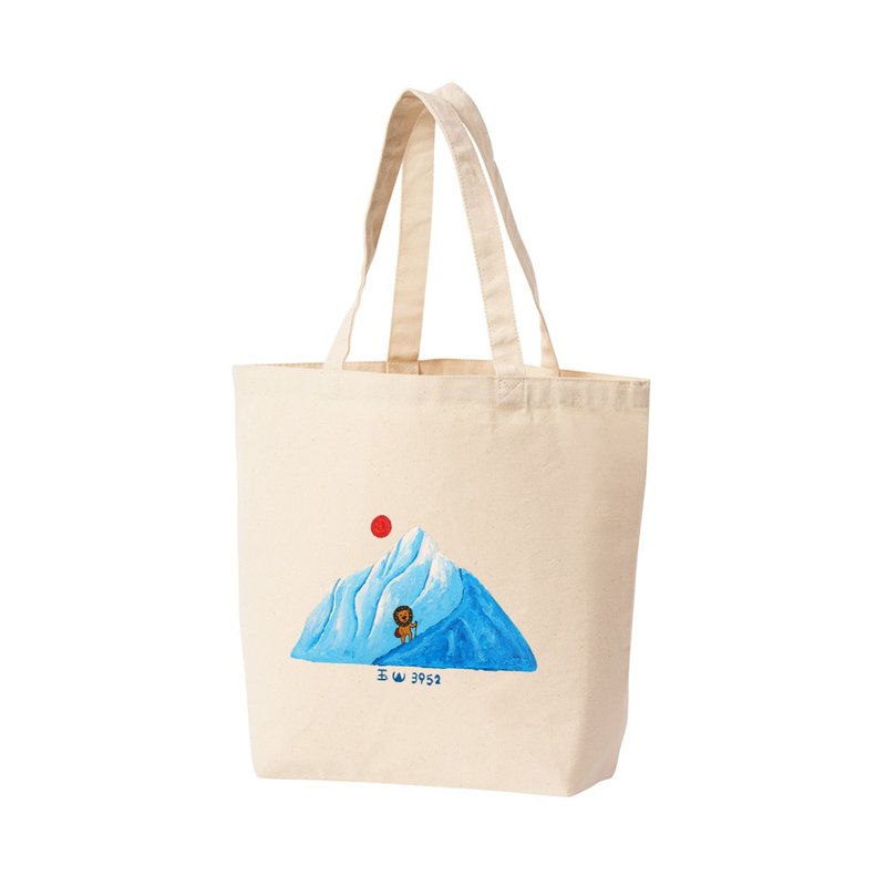 棉布袋 | 玉山 | 大帆布袋 - 手提包/手提袋 - 棉．麻 