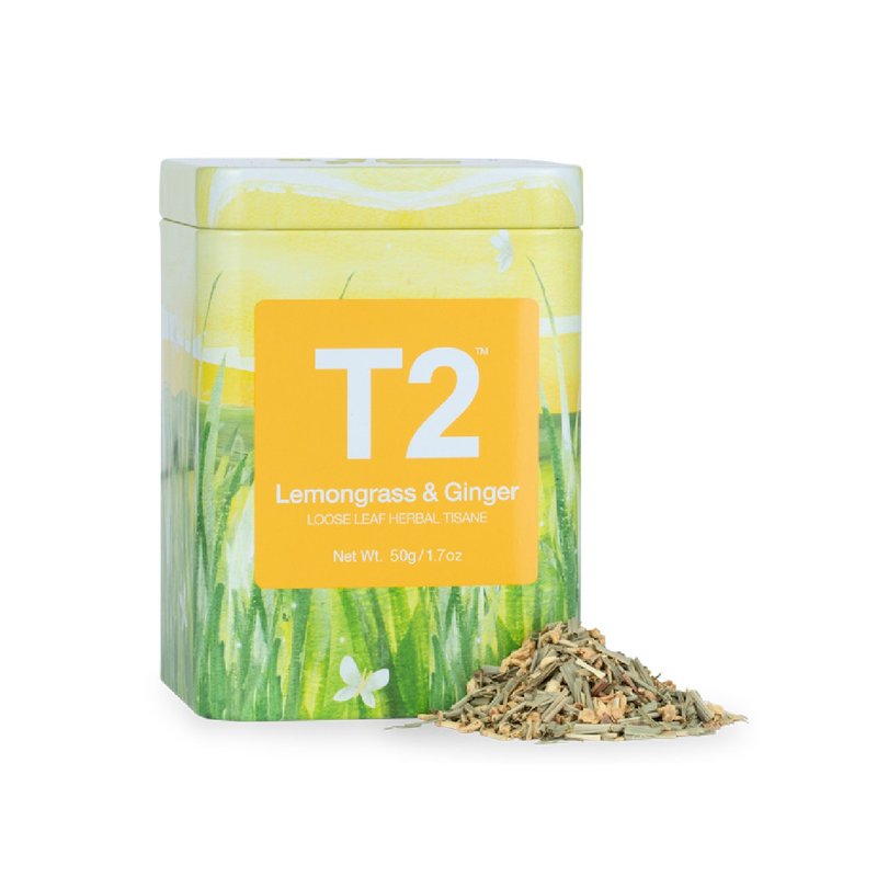 澳洲T2茶 | 檸檬草薑茶 (Lemongrass & Ginger) - 茶葉/茶包/水果茶 - 植物．花 