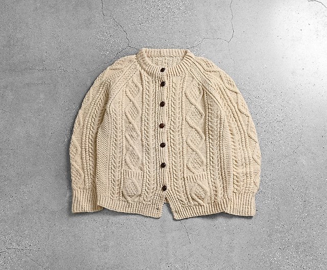 Aran Sweater Fisherman Sweaters - Shop GoYoung Vintage Women's