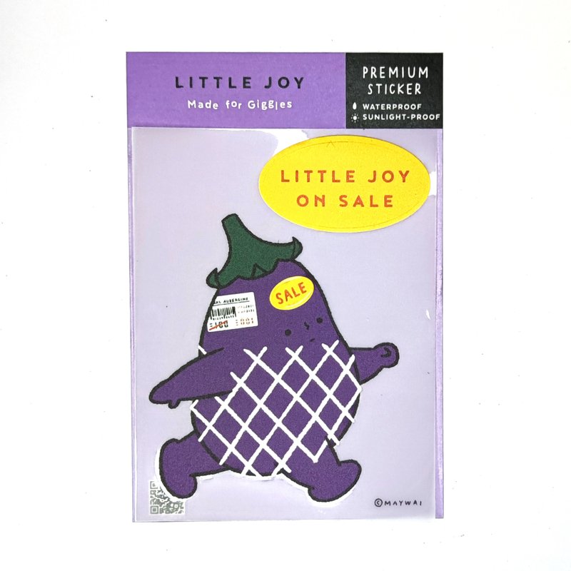 Premium Sticker - Little Joy - Little Joy on Sale - 貼紙 - 塑膠 紫色