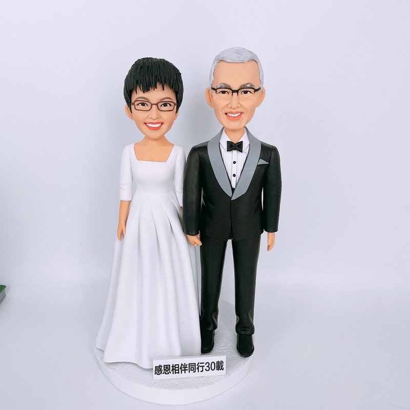 【浪漫紀念】結婚紀念禮物 - 陶藝/玻璃 - 陶 多色