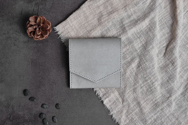 【Possible to make paper】minimal plain color series paper coin purse - กระเป๋าใส่เหรียญ - กระดาษ หลากหลายสี