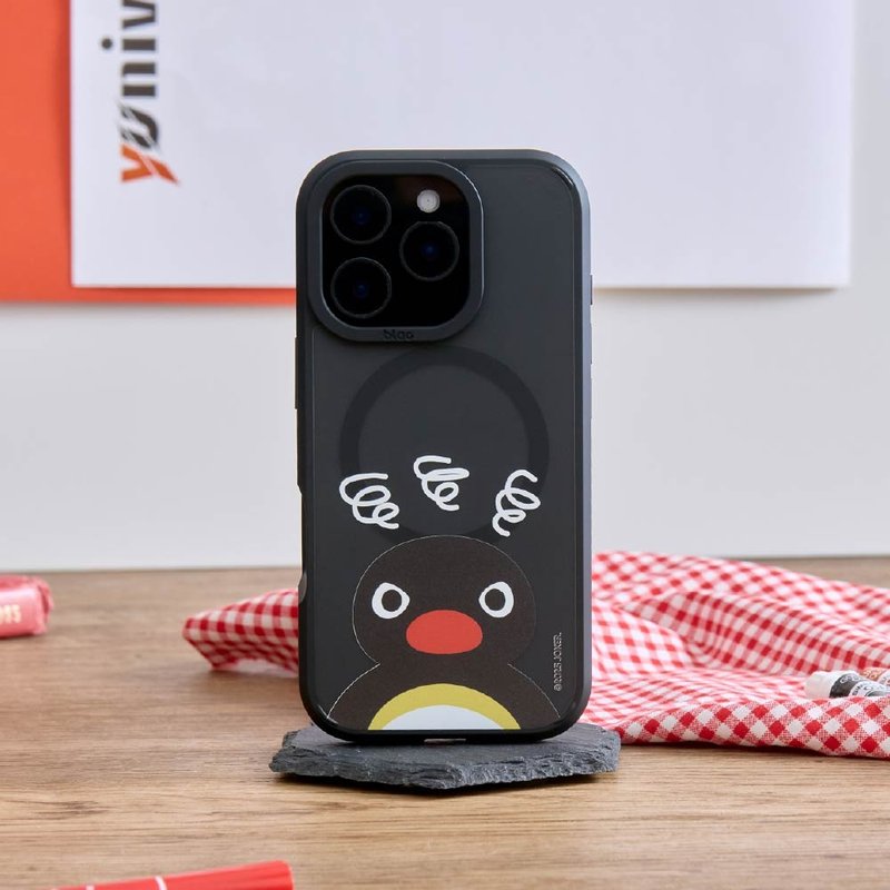 PINGU生氣極光霧透MagSafe iPhone手機殼 - 手機殼/手機套 - 塑膠 多色
