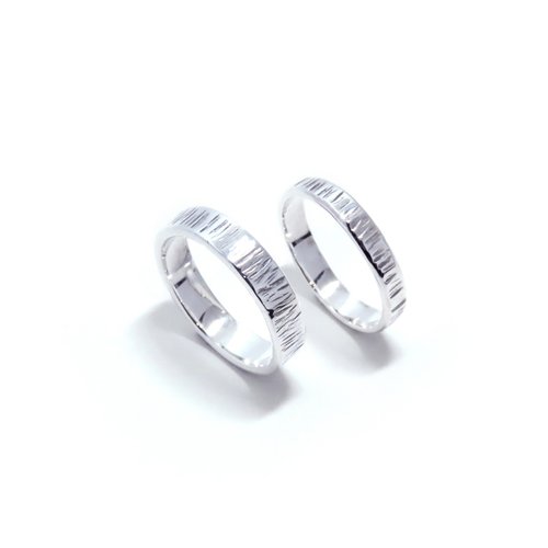 Ciao金工-Jewelry Design 文化幣金工手作課程 純銀戒指【痕跡】條紋質感戒指