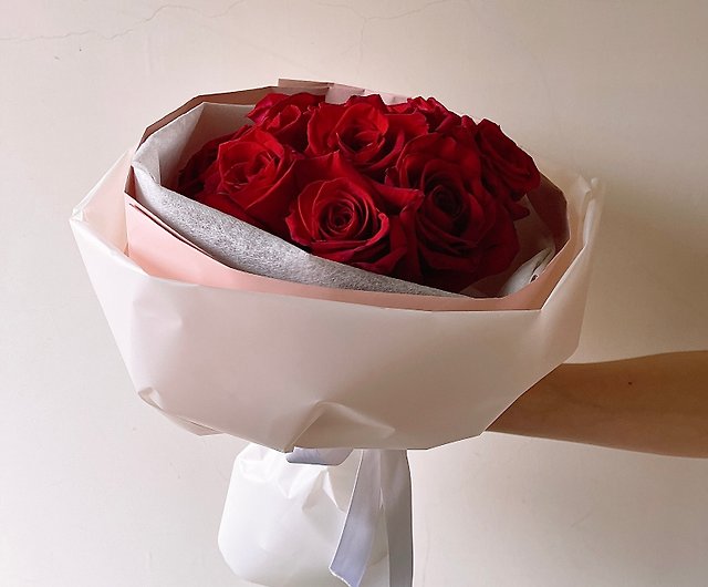 99 Red Roses Bouquet Soap Flower 520 Valentine's Day Gift for Girlfriend  Proposal Confession Birthday Gift Simulation Flower - AliExpress
