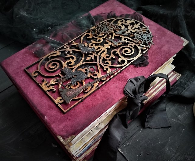Grimoire/Spellbook Large Handmade Book by Handmade , Hardcover | Pangobooks