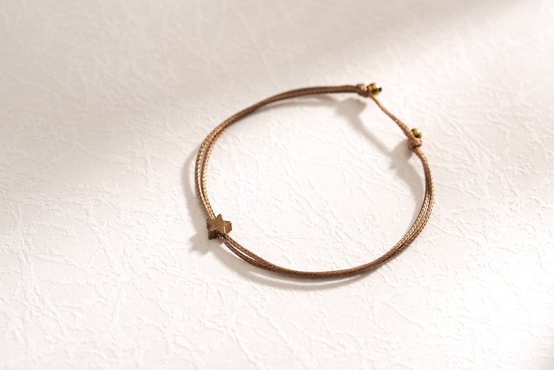 Charlene Handmade Wristband - Bracelets - Other Metals Khaki
