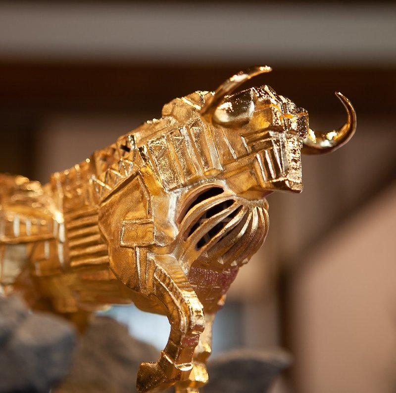24K Gold Other Yellow - Metal Frontier Bull TeraOx