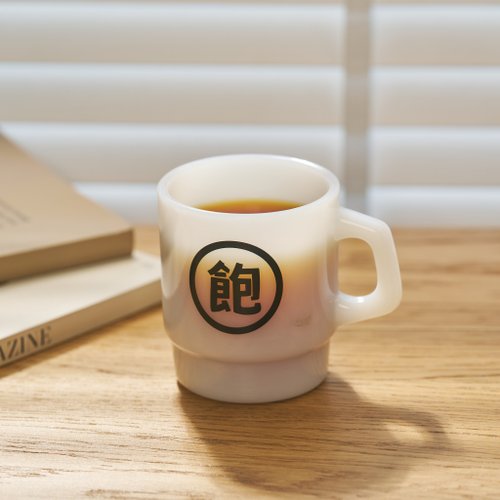 四食五號早餐店 電商店 四食五號早餐店-好咖 系列咖啡杯 早安 好飽 好忙 都要喝一杯