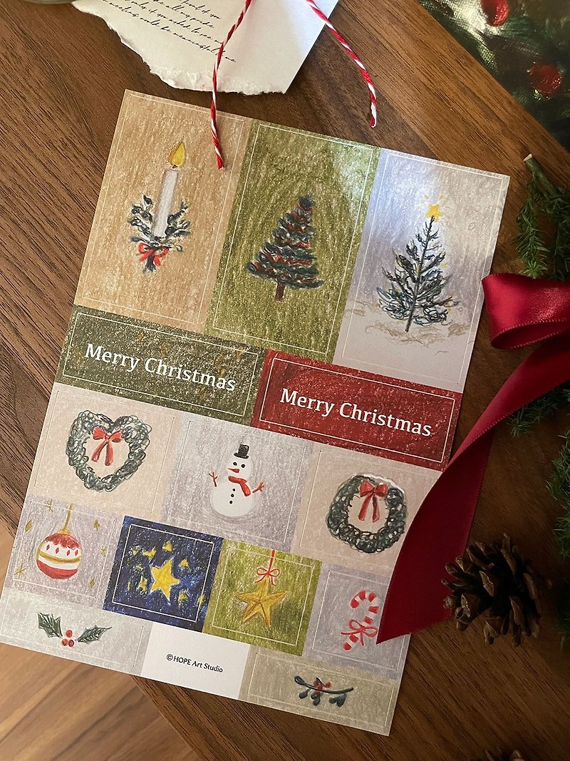 【聖誕禮物Christmas】聖誕貼紙 - 貼紙 - 紙 多色