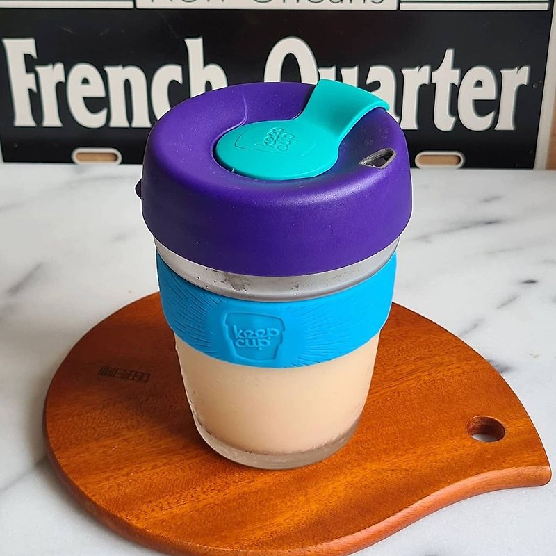 澳洲 KeepCup 醇釀 隨行杯 M - 潮汐 - 咖啡杯 - 玻璃 藍色