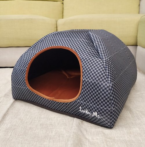 Lucky Me 寵物設計 小碉堡- 爵士藍調樂 涼墊 大空間