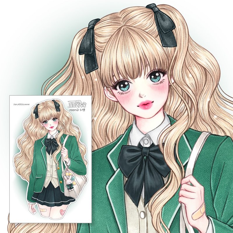 hanna stickers - 貼紙 - 紙 