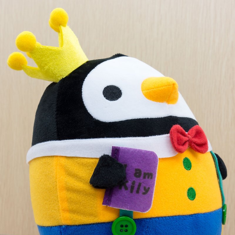 ペンギンキリーぬいぐるみ（トラベル）人形-G002SQT - 人形・フィギュア - ポリエステル 多色