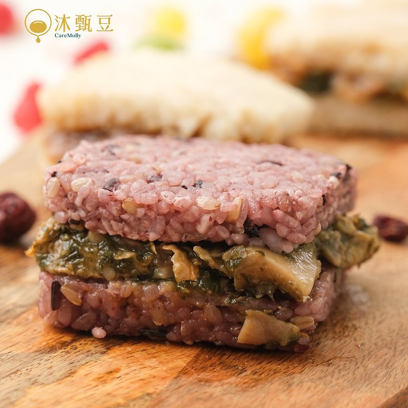 Mu Zhendou Special Perfect Aroma Rice Burger 170g*3 into/bag - Other - Fresh Ingredients Pink