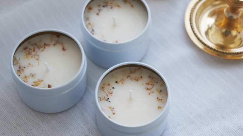 [Shu Mian] Essential Oil Scented Soy Candle - Candles & Candle Holders - Plants & Flowers 
