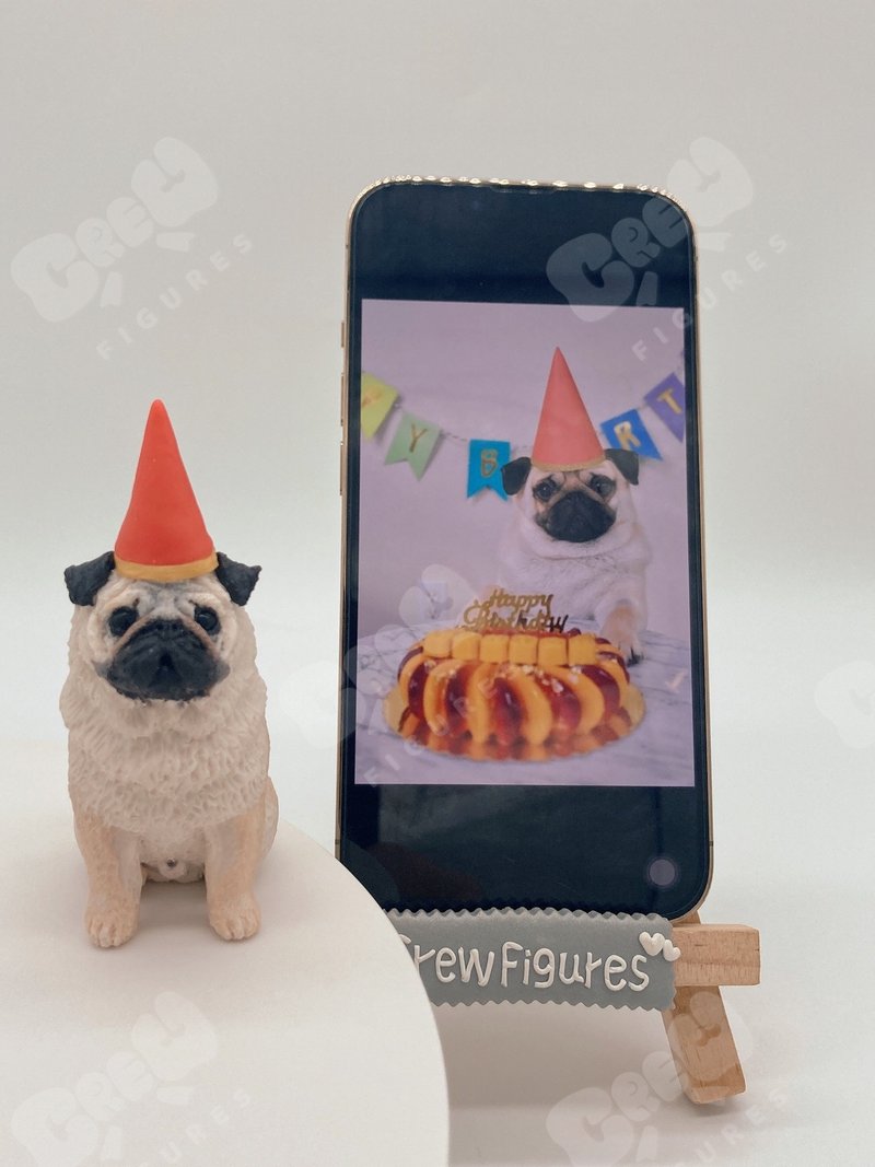 八哥 — Pawsome 寵物彩陶公仔 Pawsome clayfigure - 公仔/玩偶 - 陶 多色