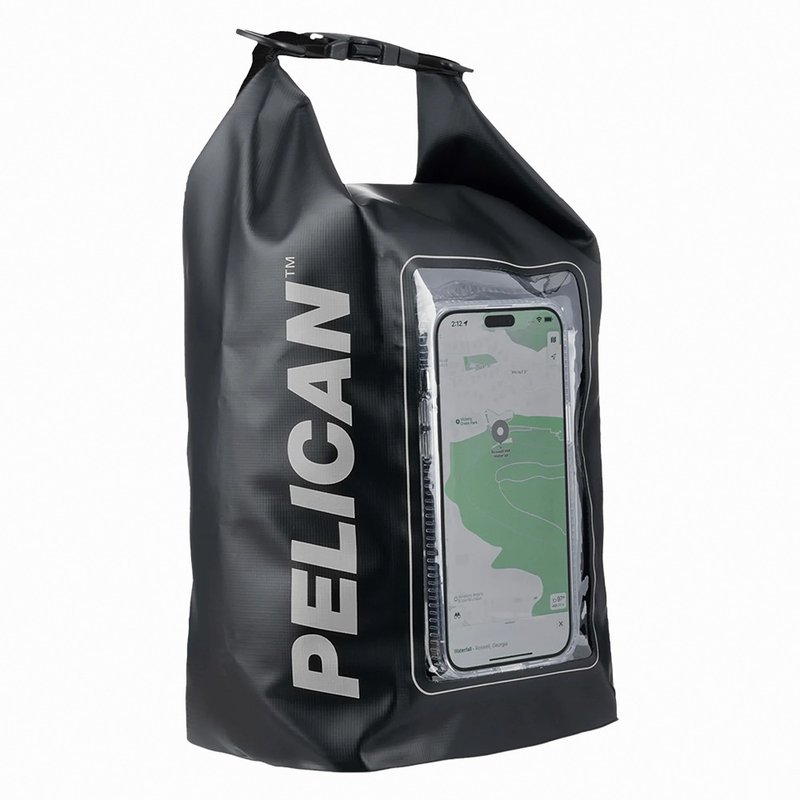 Pelican Marine 陸戰隊 可觸控手機 5L 防水隨身包 - 隱形黑色 - 運動配件 - 其他材質 