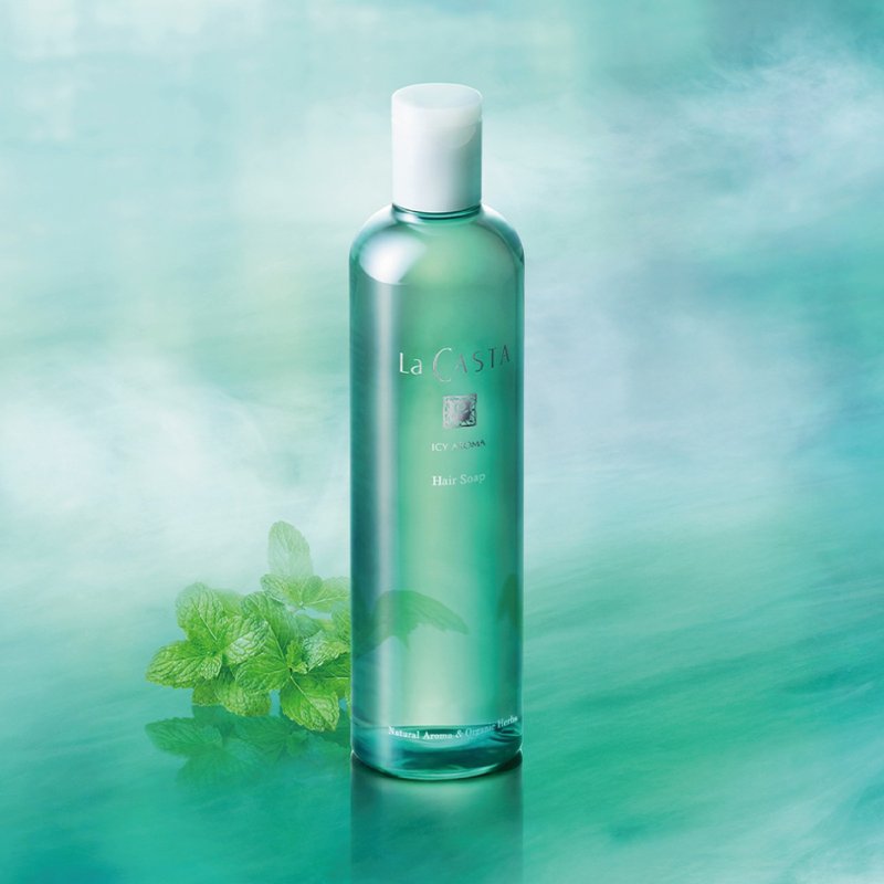 【沁涼暢快】沙龍級淨化涼感精油洗髮精 300ml 夏日 勁涼 日本製 - 洗髮精/餅/皂 - 其他材質 藍色