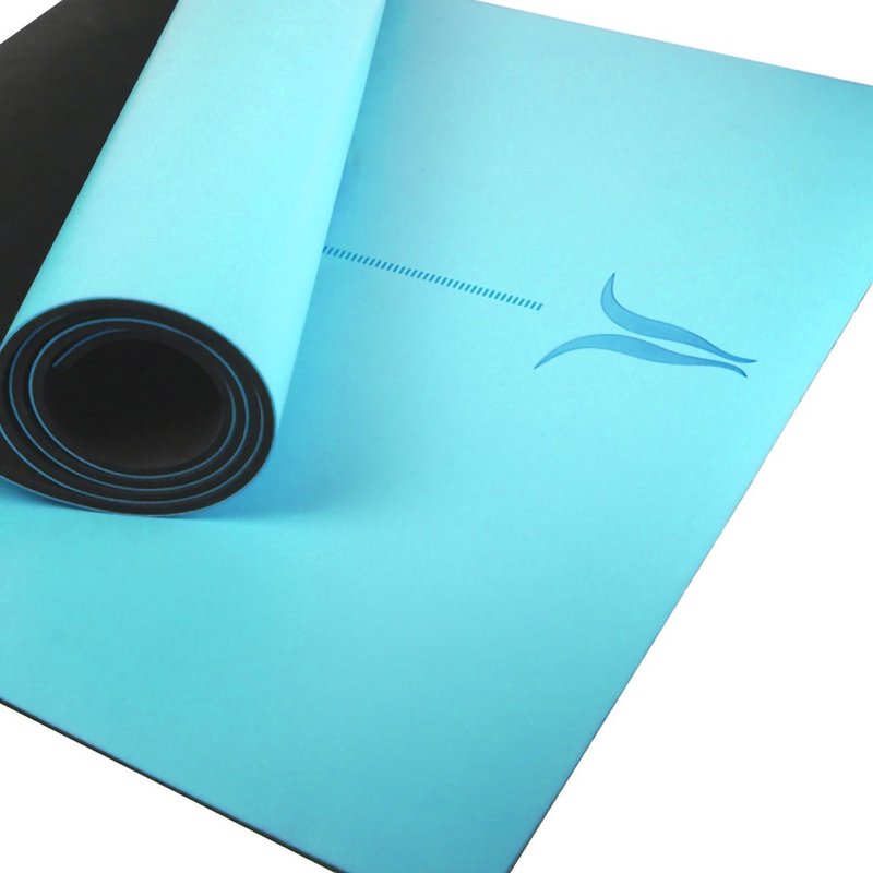 【NAMASTE】ナマスカラ ヨガマット 5mm - アクア - ヨガマット - その他の素材 ブルー