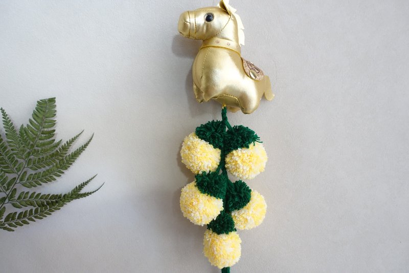 2026 Year of the Horse Good Fortune / Newborn Horse Baby / Decoration - Bedding - Other Materials Red