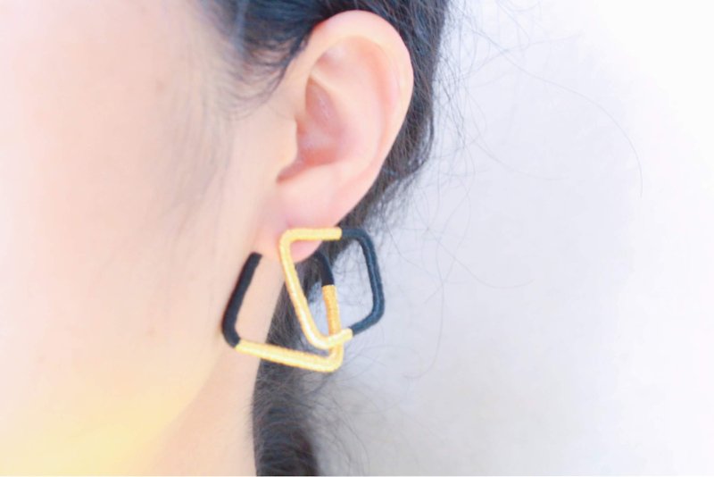 ito - Earrings & Clip-ons - Other Metals Gold