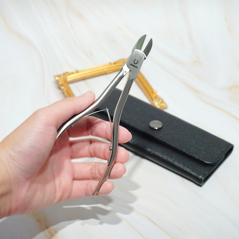 [Yan Sanjo Centennial Craftsmanship] Nail pliers for thick and hard toenails, a must-have for long-term care facilities - Nail Care - Stainless Steel Silver