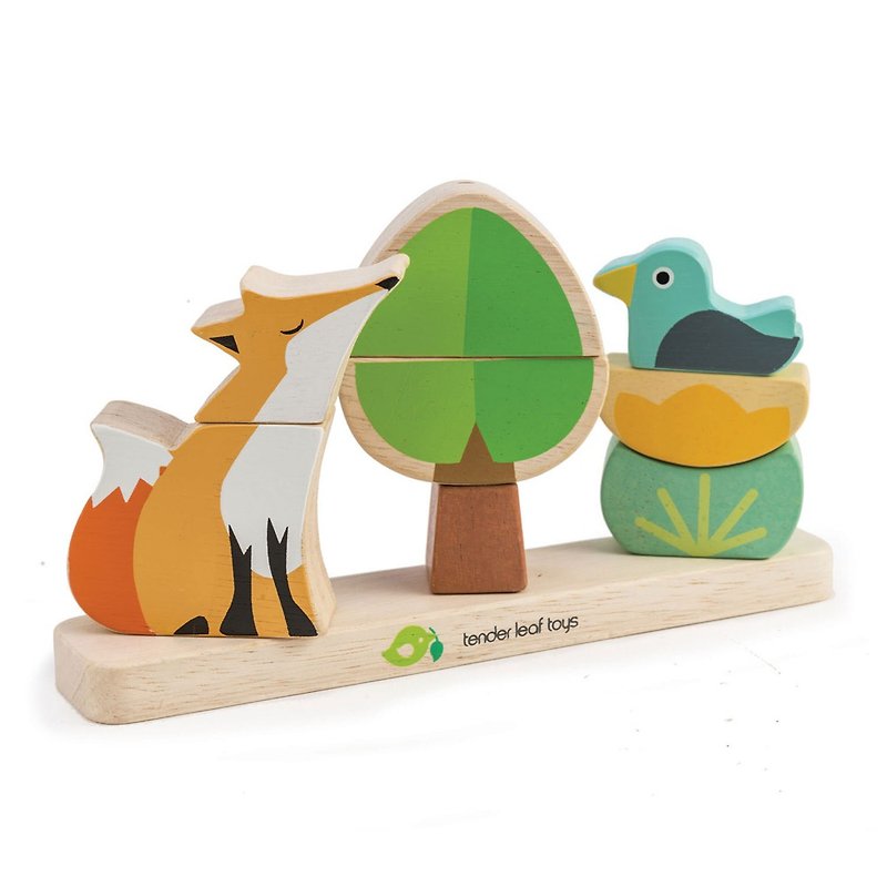 Foxy Magnetic Stacker - Kids' Toys - Wood 