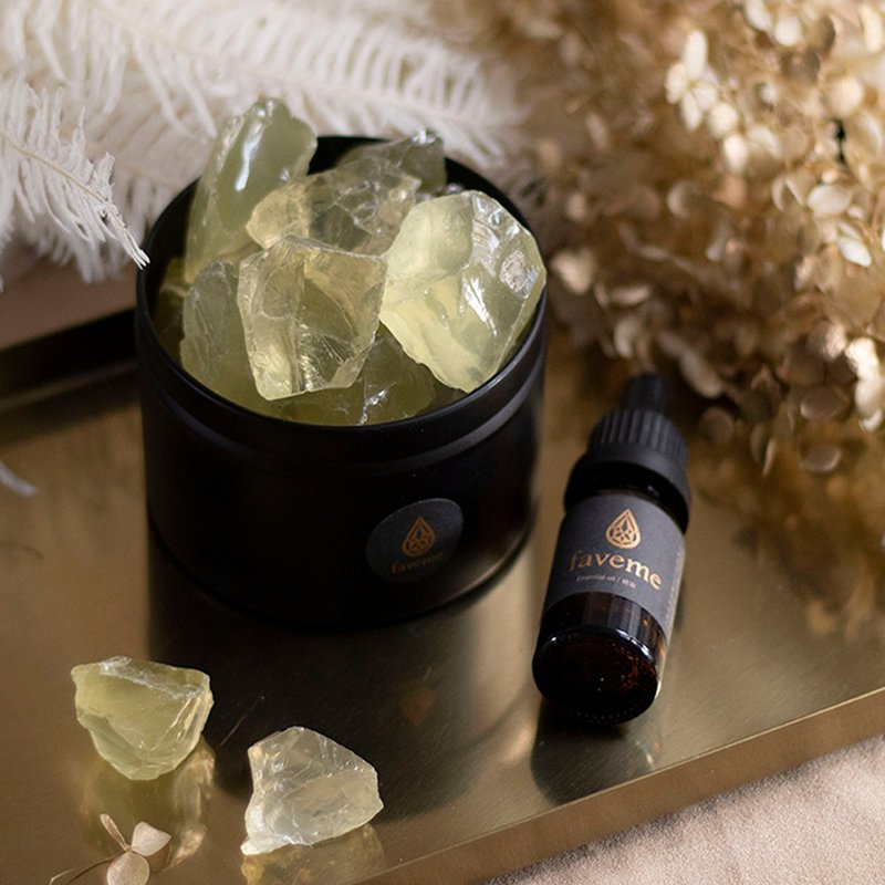 Natural Mineral Fragrance Citrine Gift Box Birthday Gift - น้ำหอม - วัสดุอื่นๆ 