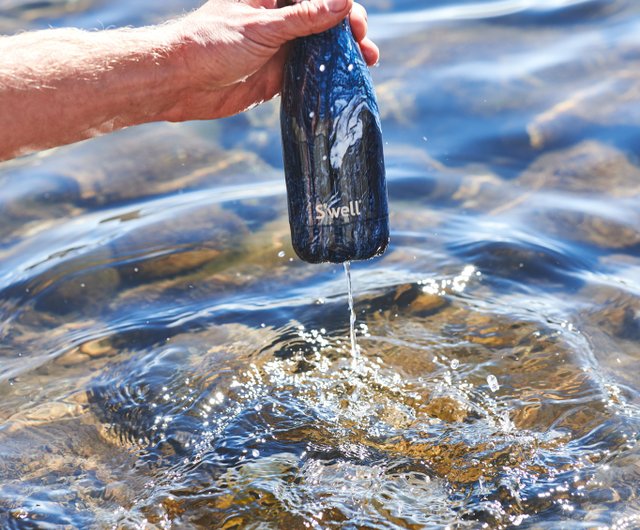 S'well 17 oz Stainless Steel Water Bottle Azurite