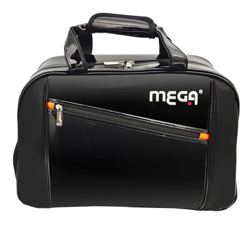 【MEGA GOLF】水晶亮面高爾夫衣物袋 旅行袋 - 運動/健身器材 - 其他材質 黑色