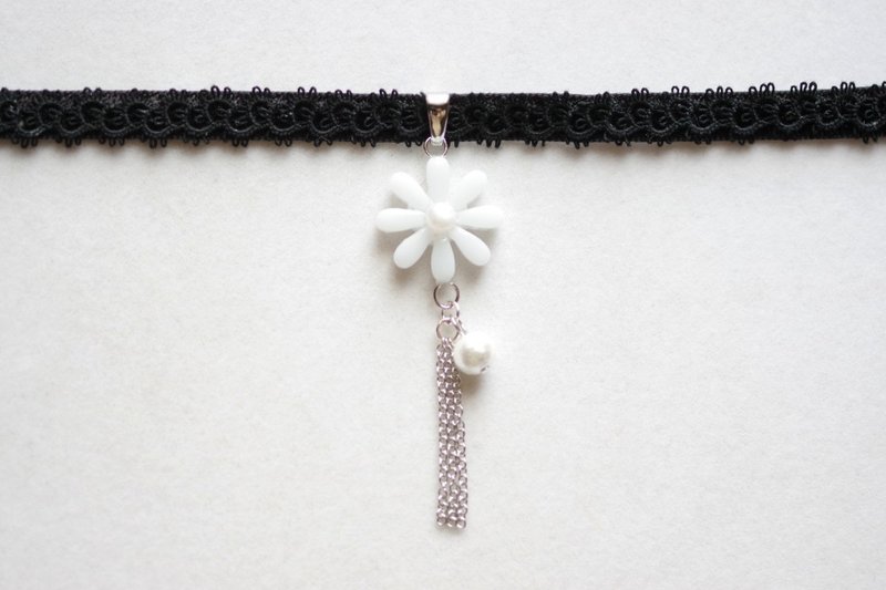 Resin Art Square Pendant Deep in the Night Darkness - Necklaces - Resin Gray