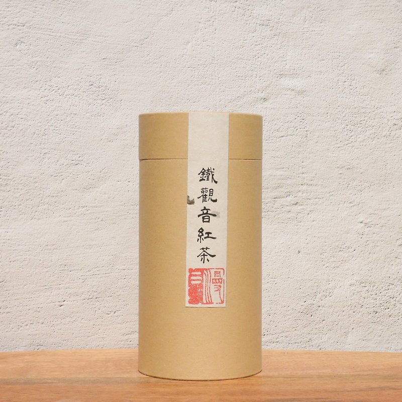 【San Man】 Tieguanyin Black Tea / Fruity, Citrus Fragrance / Paper Can - Tea - Other Materials 