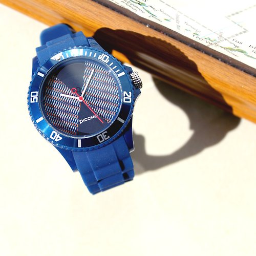 PICONO Watches 【PICONO】普普馬戲團系列運動手錶-幸運魚(藍) / BA-PP-09