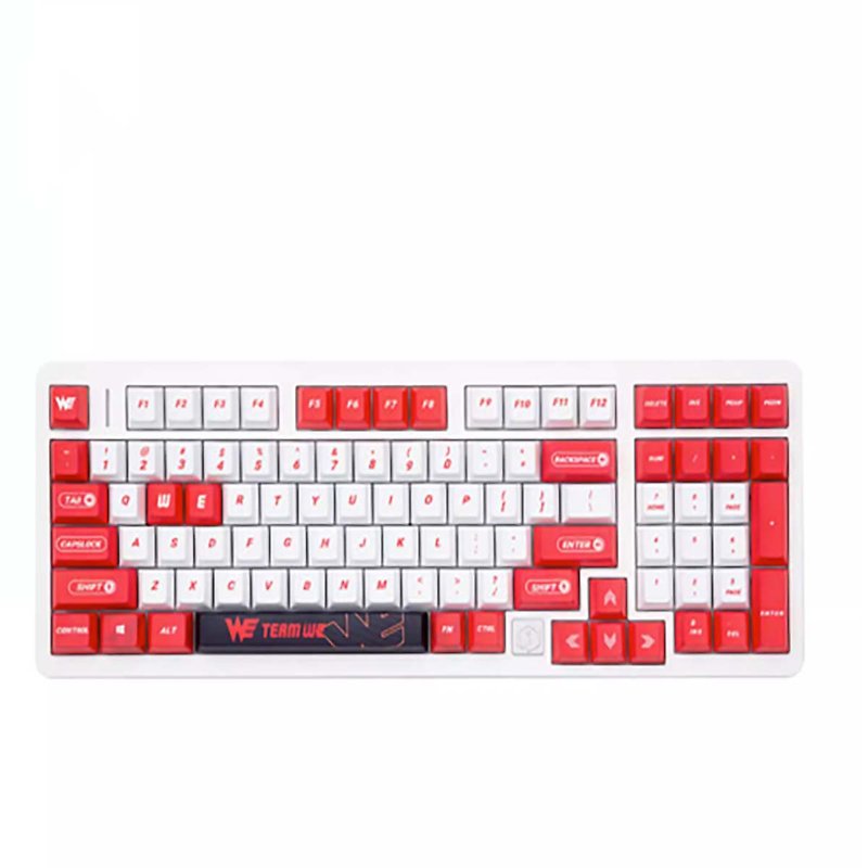 [Free shipping] E-sports club joint mechanical keyboard three-mode wireless keyboard Ai Shishi - Computer Accessories - Other Materials Multicolor