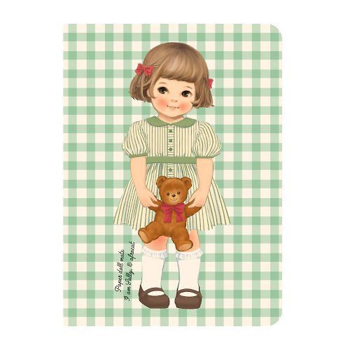 AFROCAT Paper doll mate daily diary ver.11_Sally / Undated