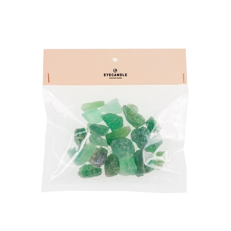 水晶原礦 - 綠水晶 350g - 香薰/精油/線香 - 寶石 綠色