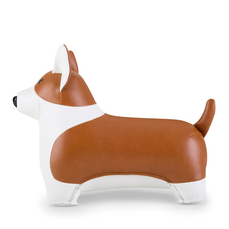 Zuny - Corgi - Bookend - Items for Display - Faux Leather Multicolor