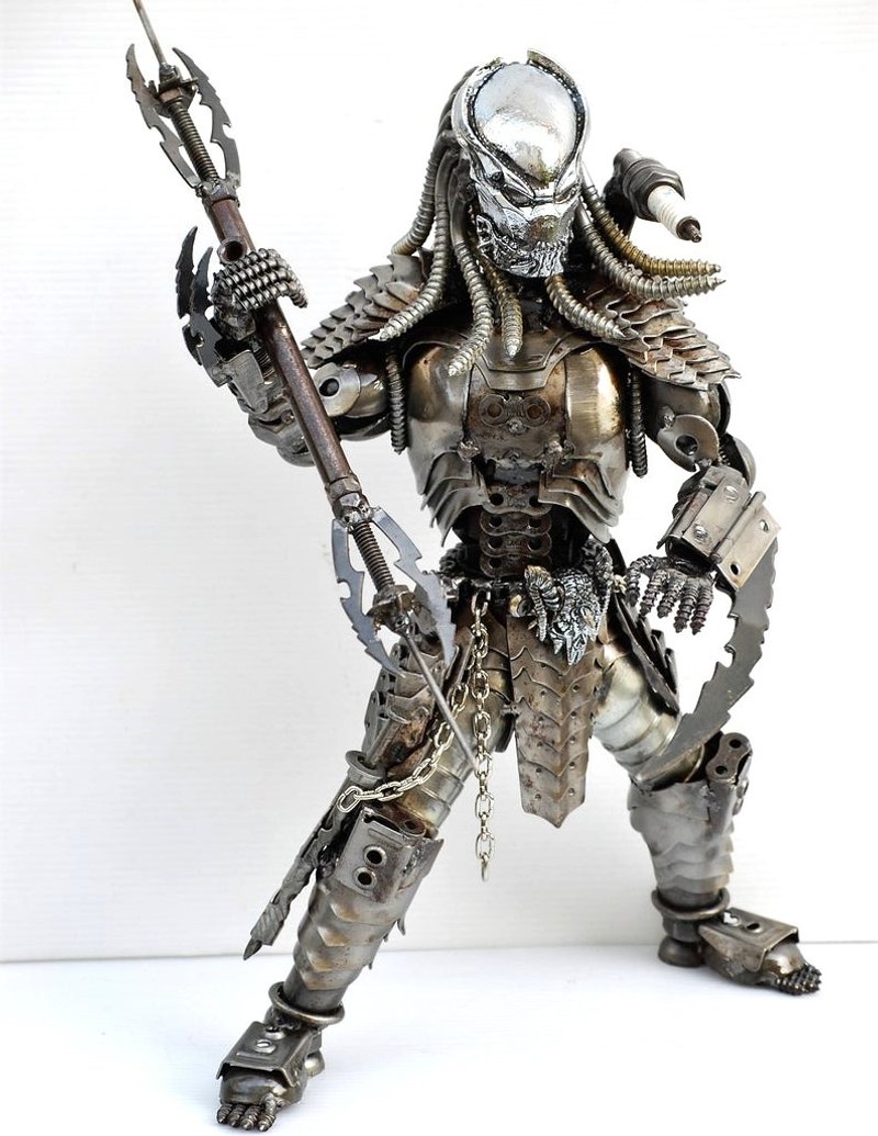 The Hunter SCRAP METAL, Cool gift for him, Cool Birthday Gift, Anniversary gifts - 擺飾/家飾品 - 其他金屬 