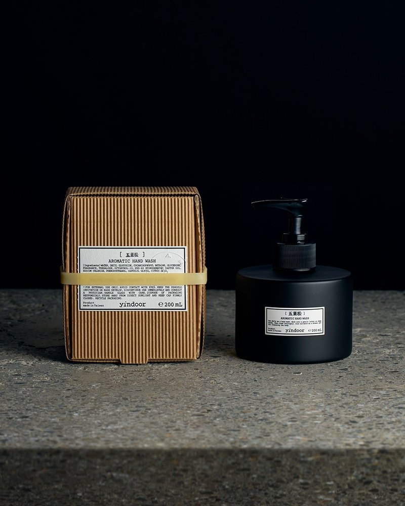 洗手露 五葉松 - 香氛/精油/擴香 - 玻璃 黑色