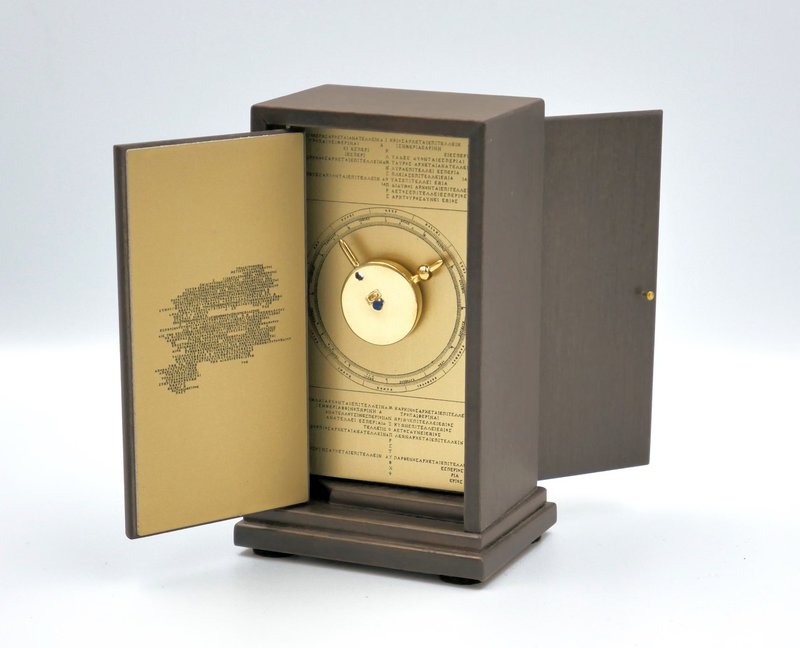 Antikythera Mechanism replica in scale 1:3, with booklet - 擺飾/家飾品 - 木頭 