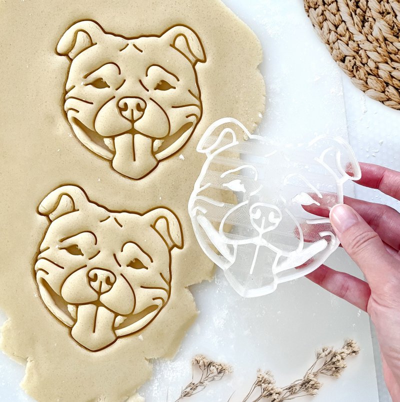 Bully XL Cookie Cutter / American bully / Dog portrait cutter / 3D printed - 其他 - 塑膠 