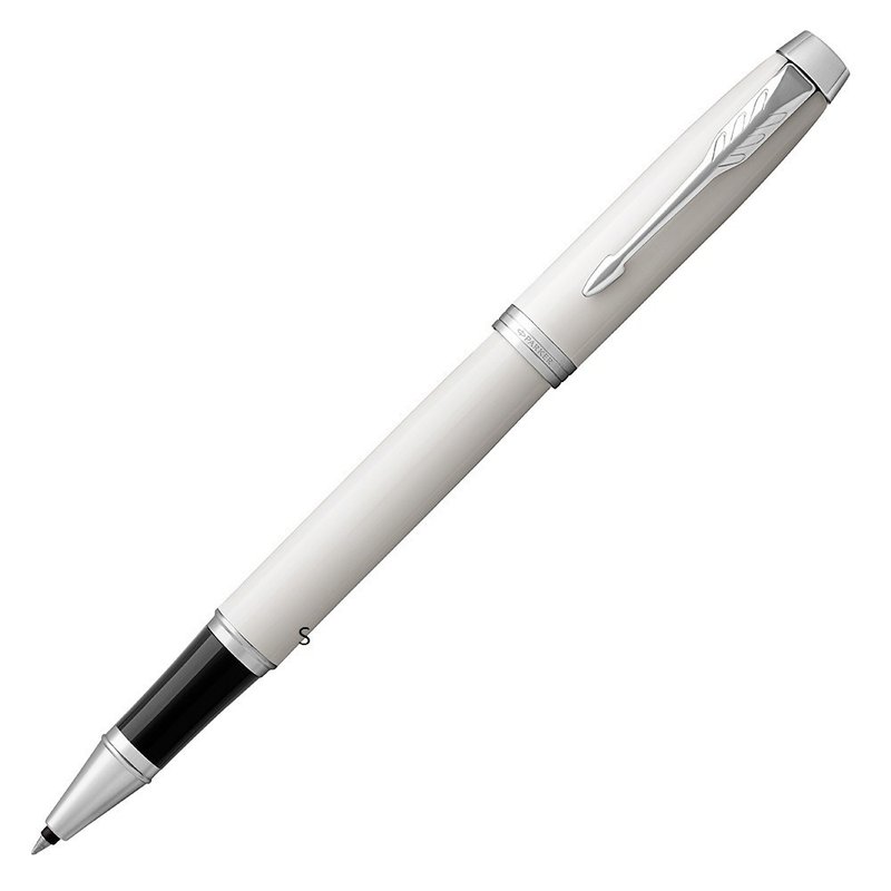 PARKER 新經典系列 鋼珠筆 白桿白夾 - 鋼珠筆 - 其他金屬 白色